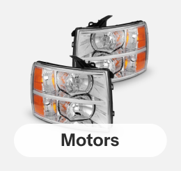 A pair of car headlight assemblies linking to auto parts and vehicles.