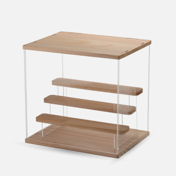 A display case linking to display cases shopping page