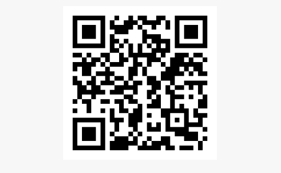 QR code for app download. Links to app download page.