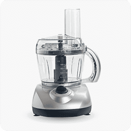 A food processor linking to home and garden deals page