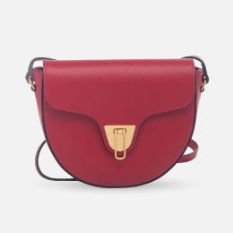 A red handbag linking to handbags under $500 page