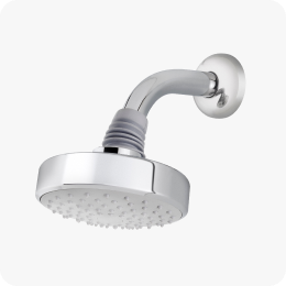 A shower head linking to home improvement page